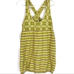Free People Green Sweater Tank Top Small